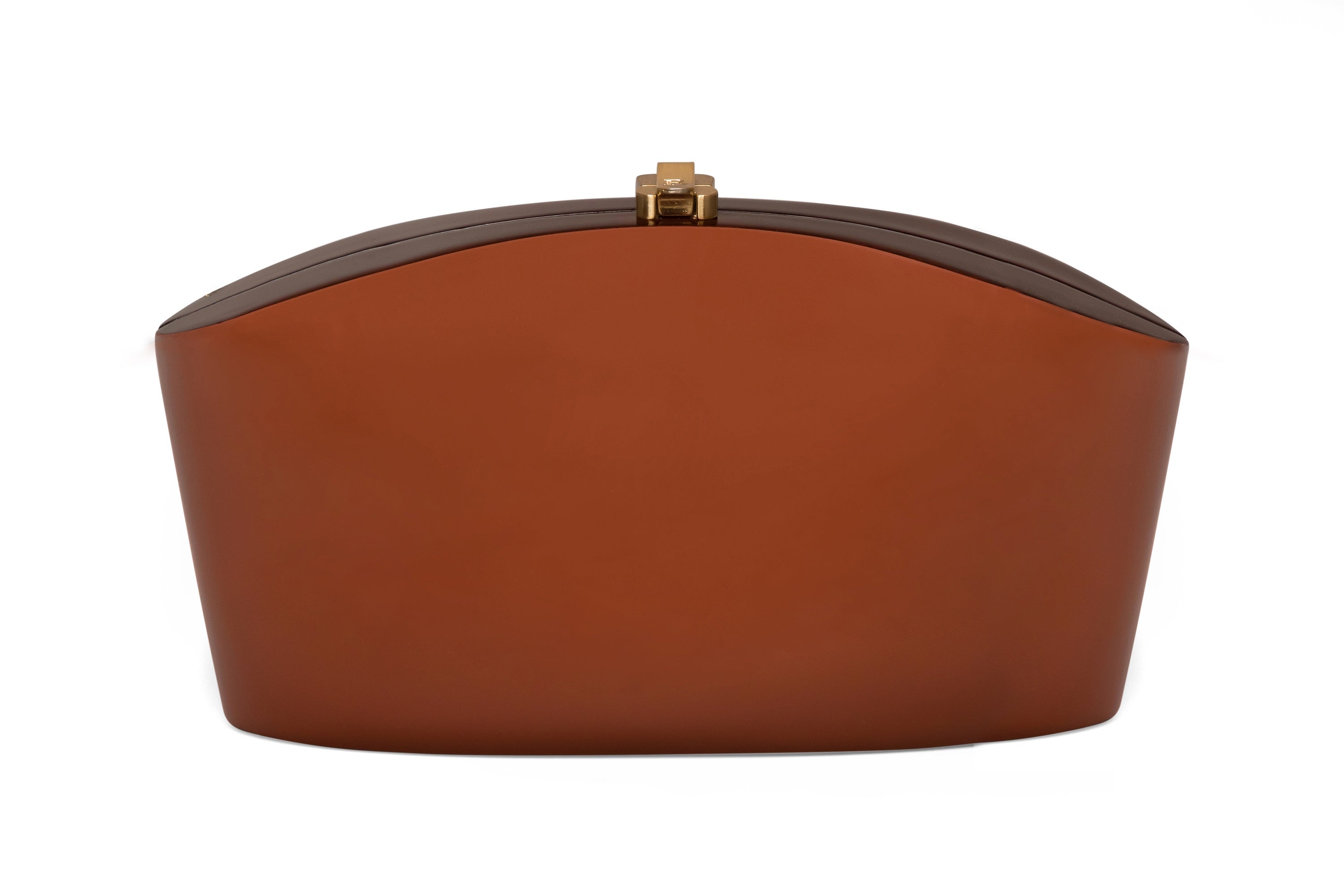 Twiggy Clutch Nutshell Brown