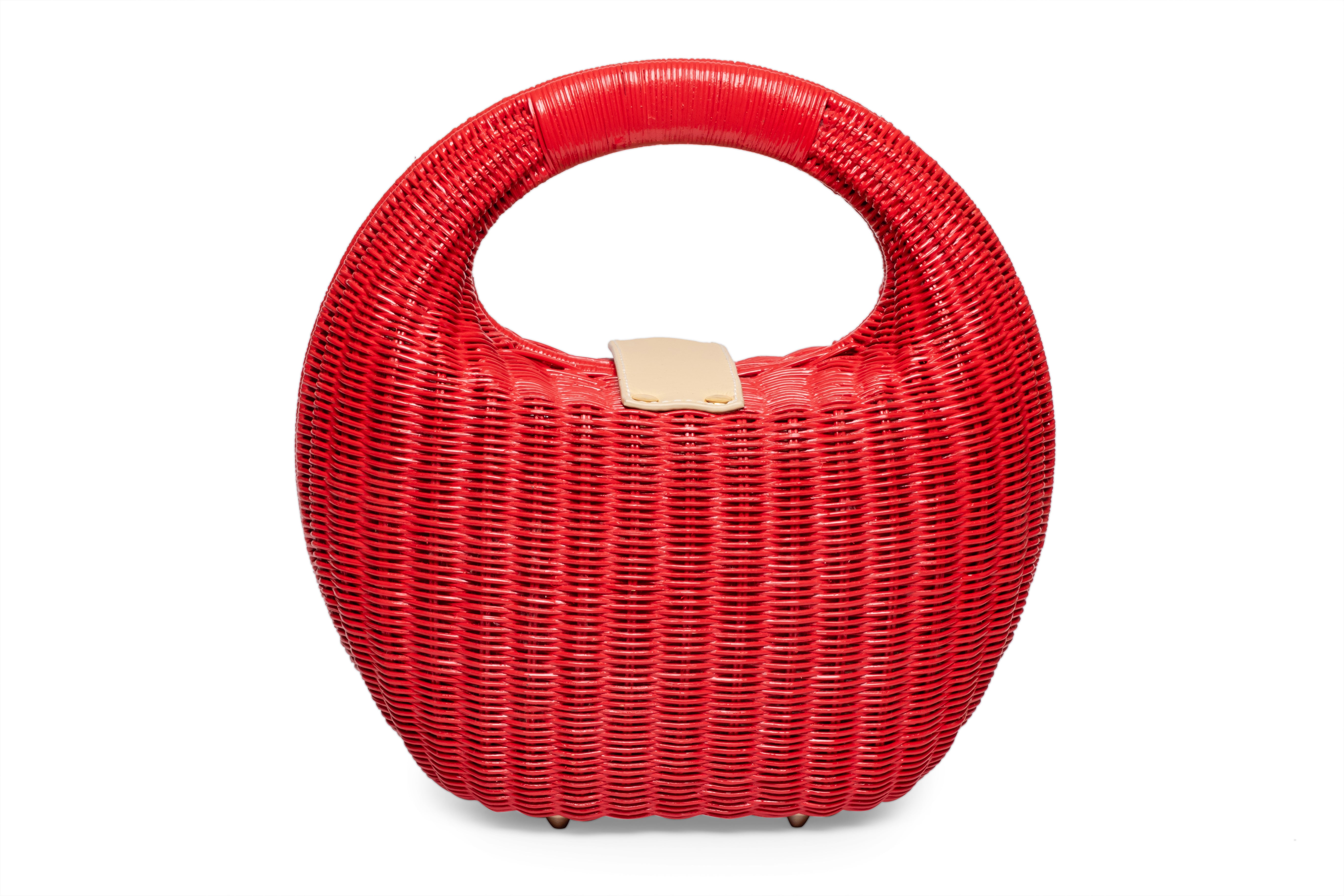 Coco-Handbag - Red-Rose