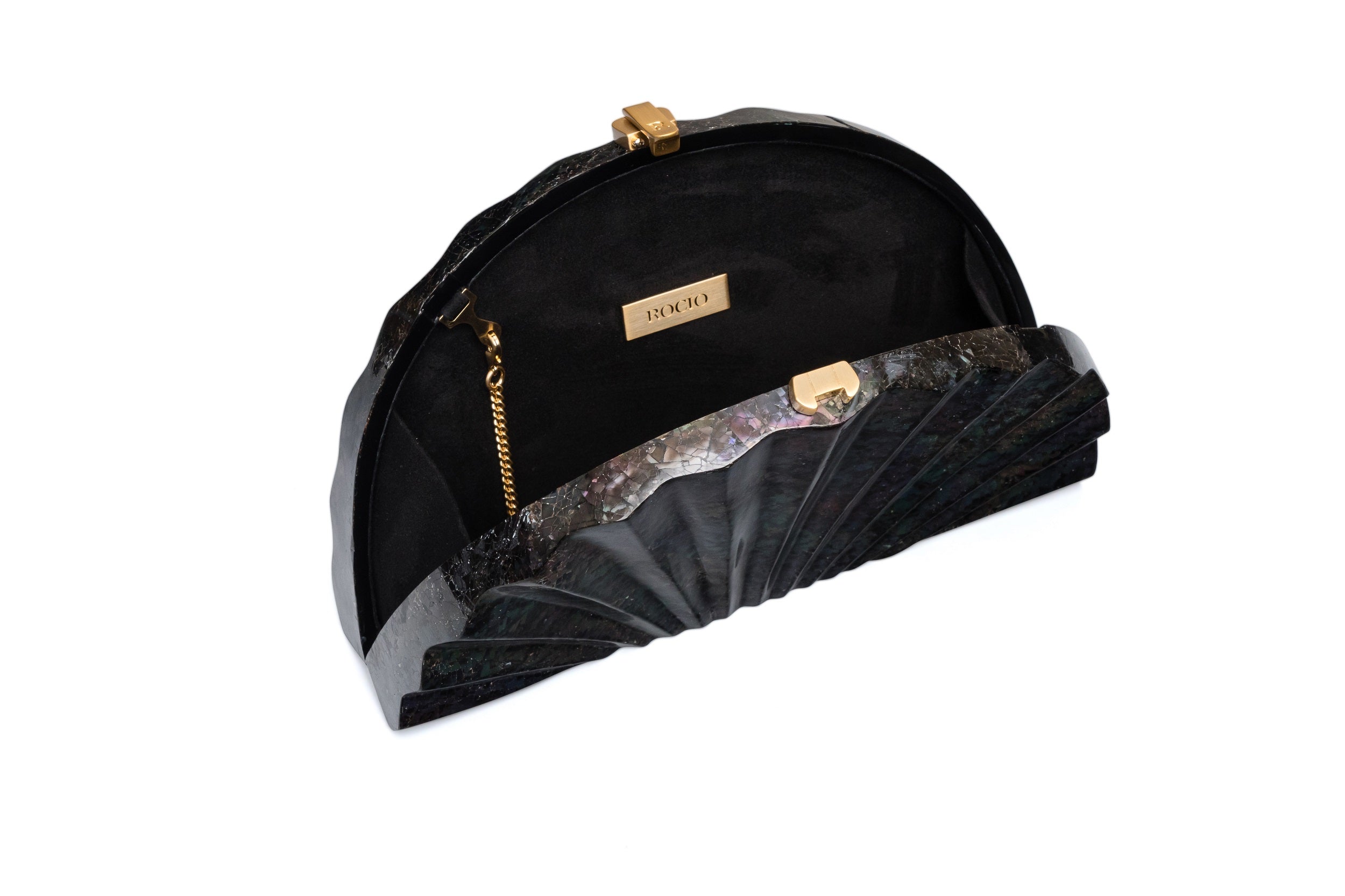 Fandango Clutch Shell Midnight Black