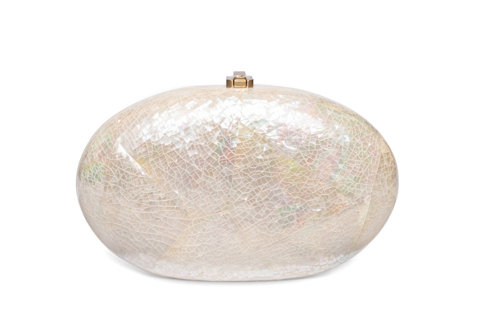 Oscar Clutch Mother of Pearl