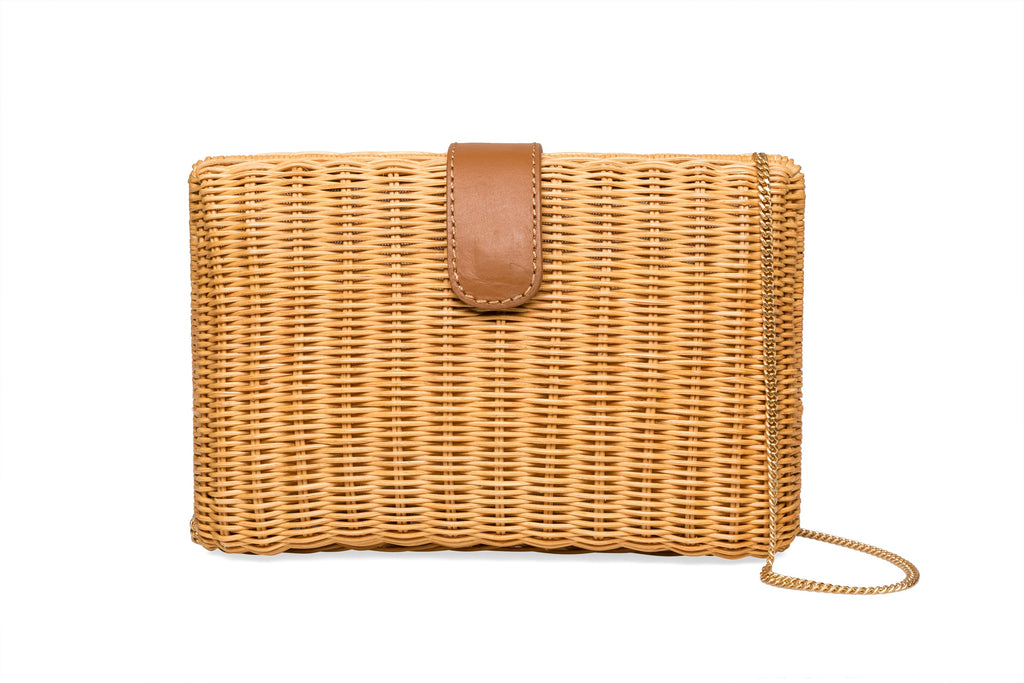 Sen Clutch - Natural, Summer Wicker & Rattan bags