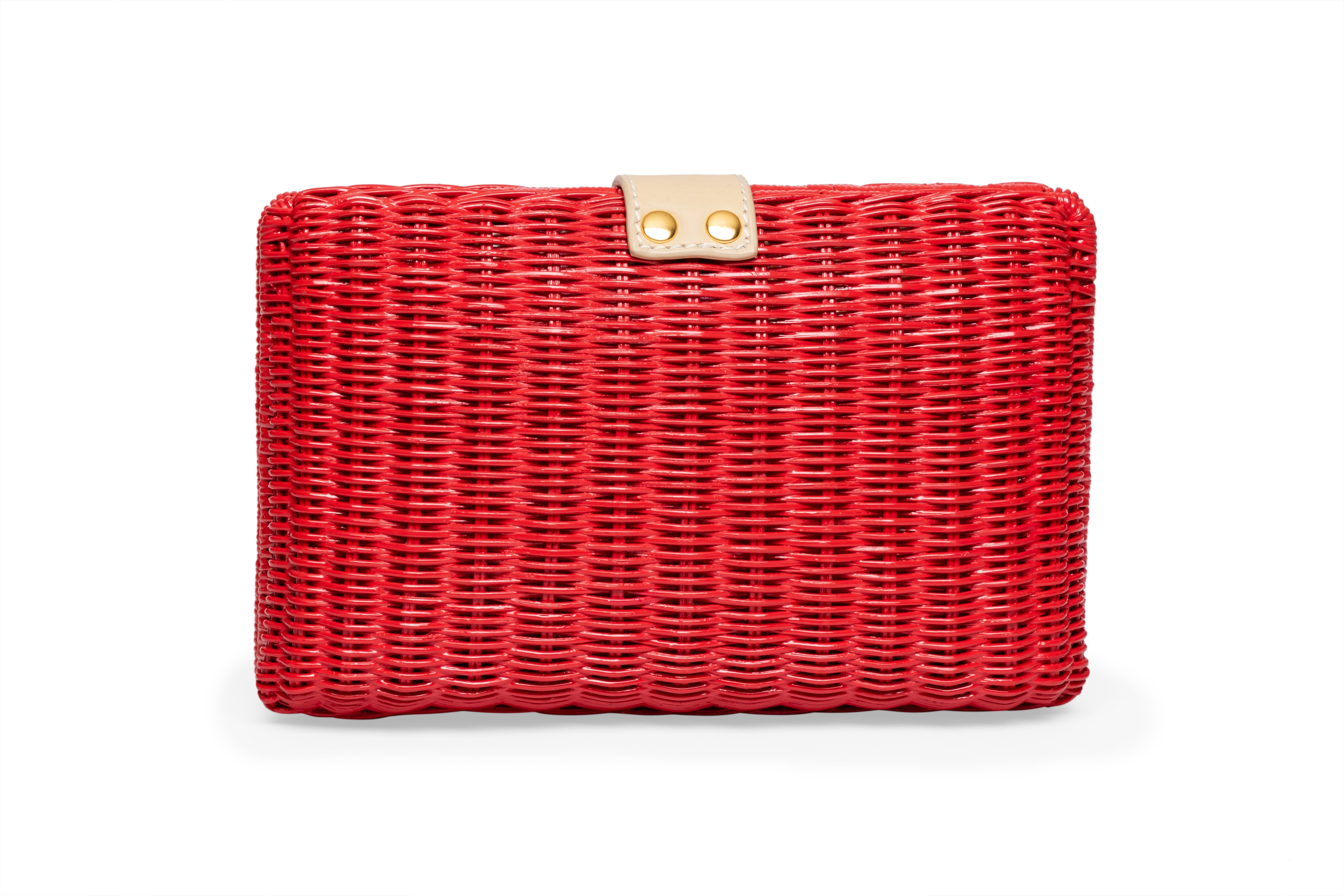 Sen-Clutch-Red-Rose